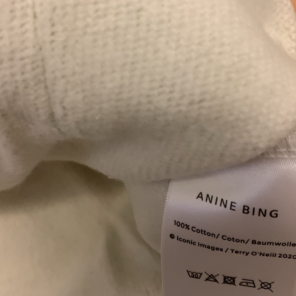 ANINE BING Gray Hoodie Sweater for Men - Picture 5 of 5